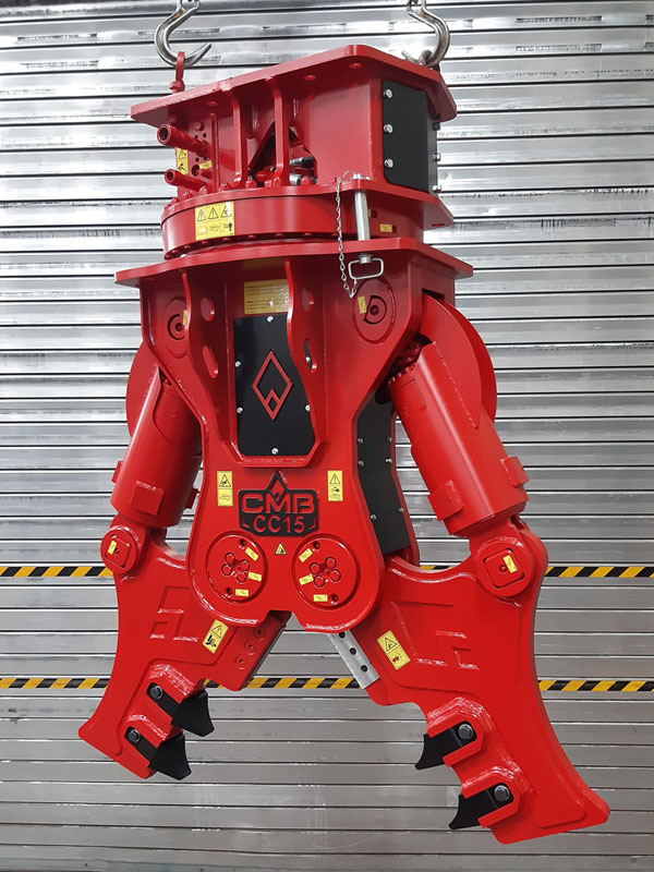 pinza per demolizione, pinze per demolizione