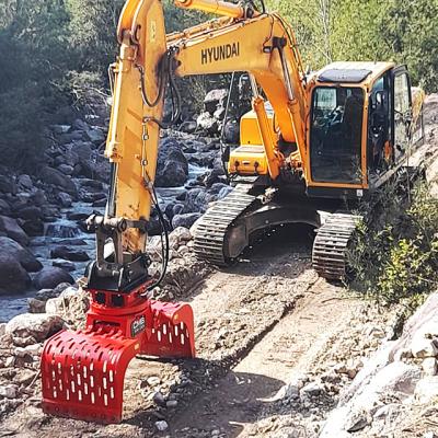 Pinza Selezionatrice Materiali Inerti Da Cantiere